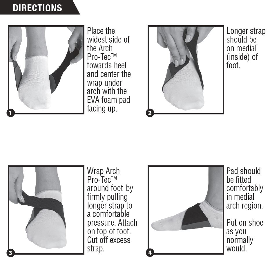 Protec Plantar Fascia Support (pair)